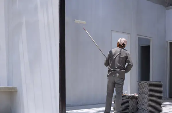 Asian Builder Worker Applying Primer White Paint O 2025 03 11 05 05 06 Utc